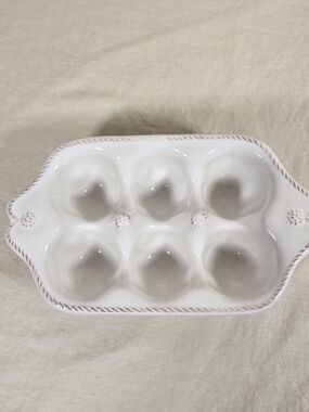 Made in Portugal Ceramic 6 Well Escargot Snail Baking Dish